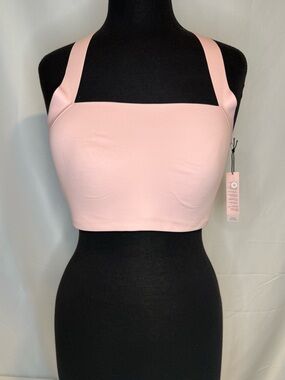 VS PINK Light Support Crossback Sports Bra NWT Size L/G